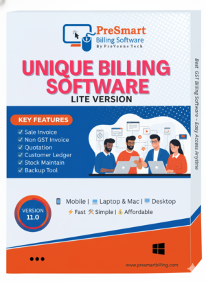 Unique-gst-billing-software-lite-version