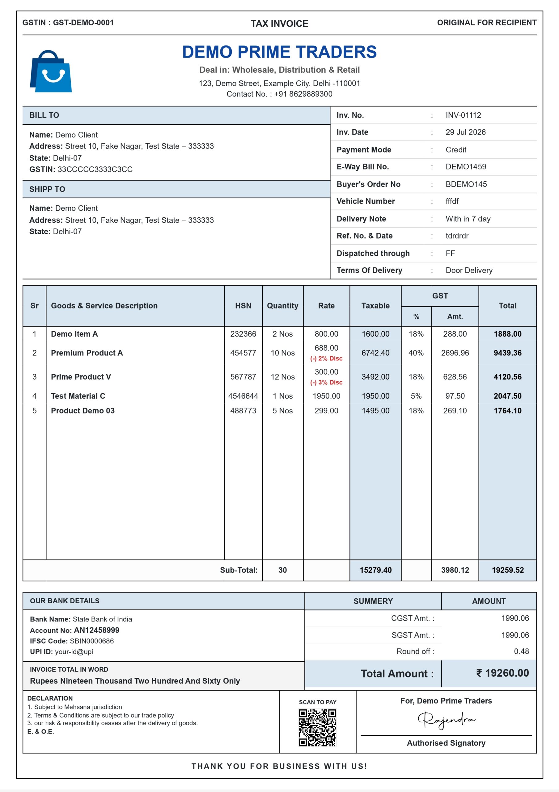invoice-bill-format invoice-bill-format