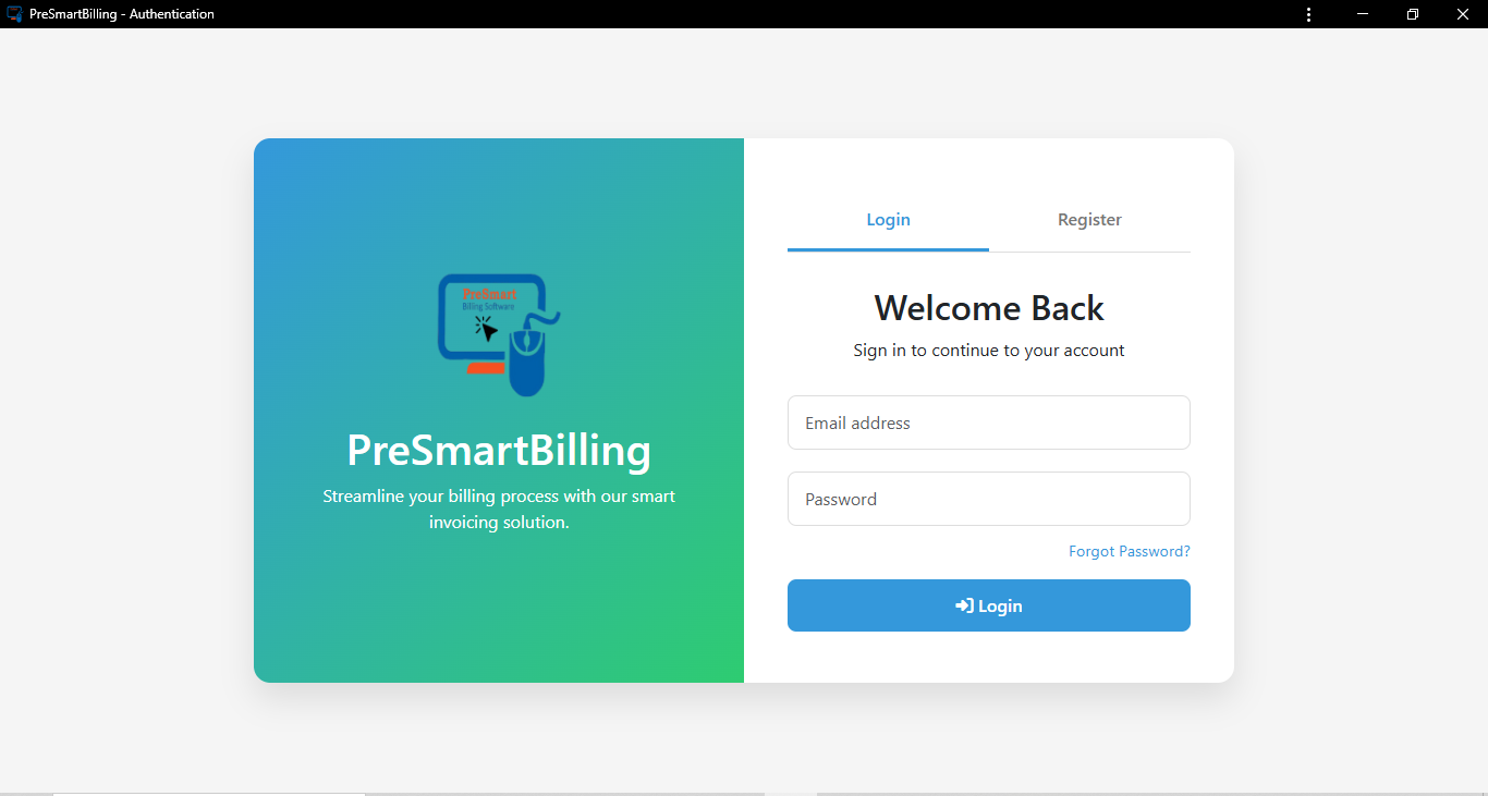 login-billing-software login-billing-software