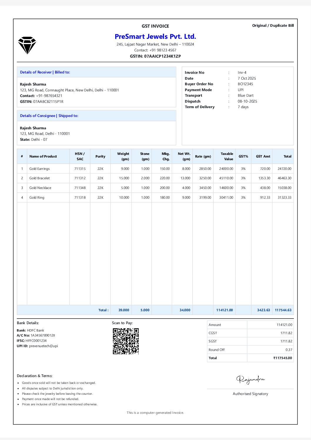 Jewelry-gst-invoice-bill-format