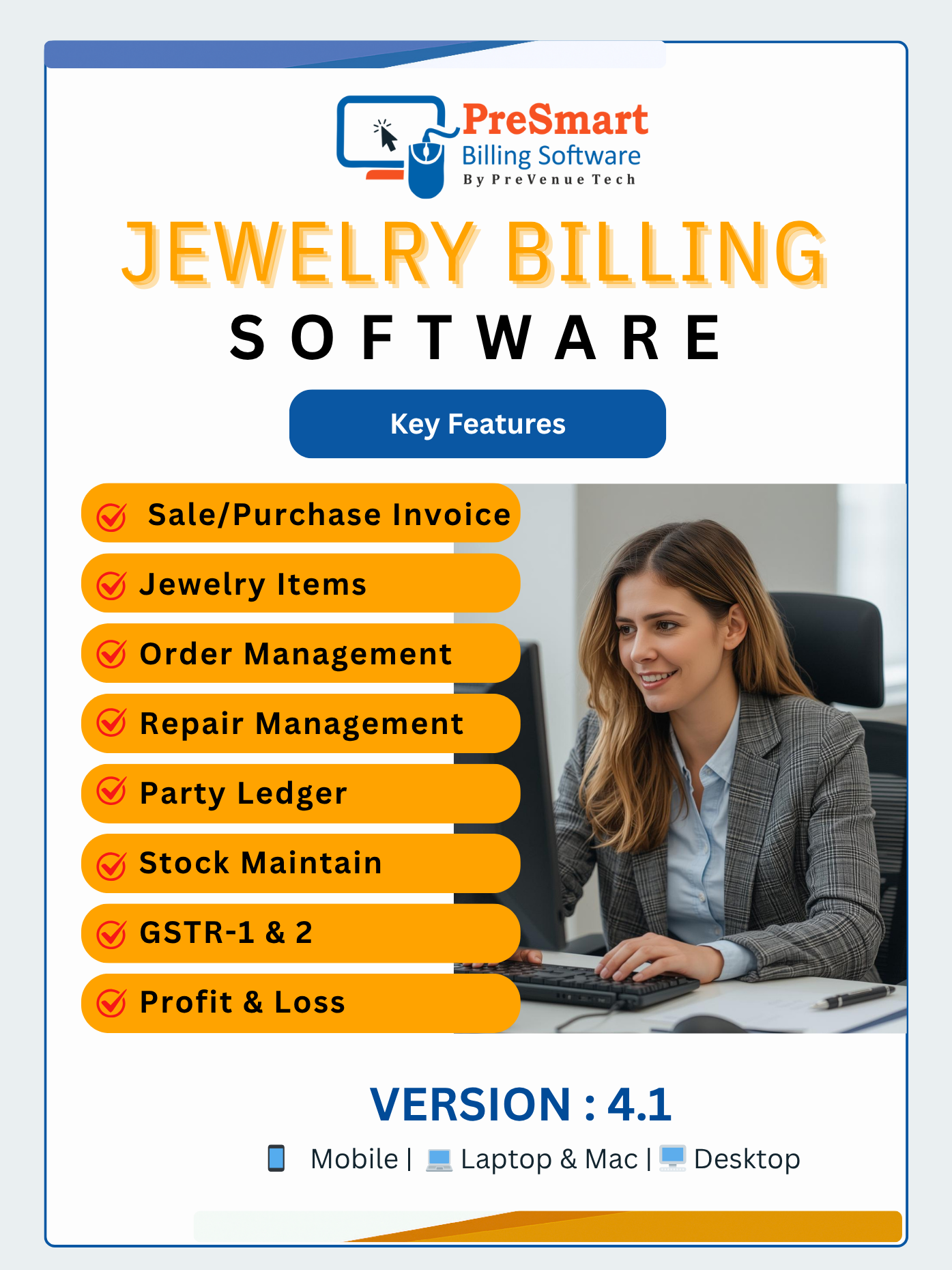 Jewellery GST Billing Software